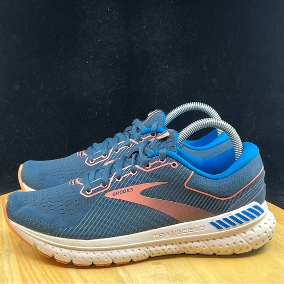 Brooks Transcend 7 1203191B480 Blue Running Shoes Sneakers Women's Size 8 B - Picture 7 of 10